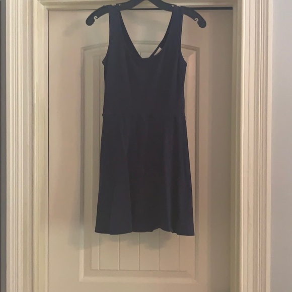 Navy skater dress - Picture 1 of 2
